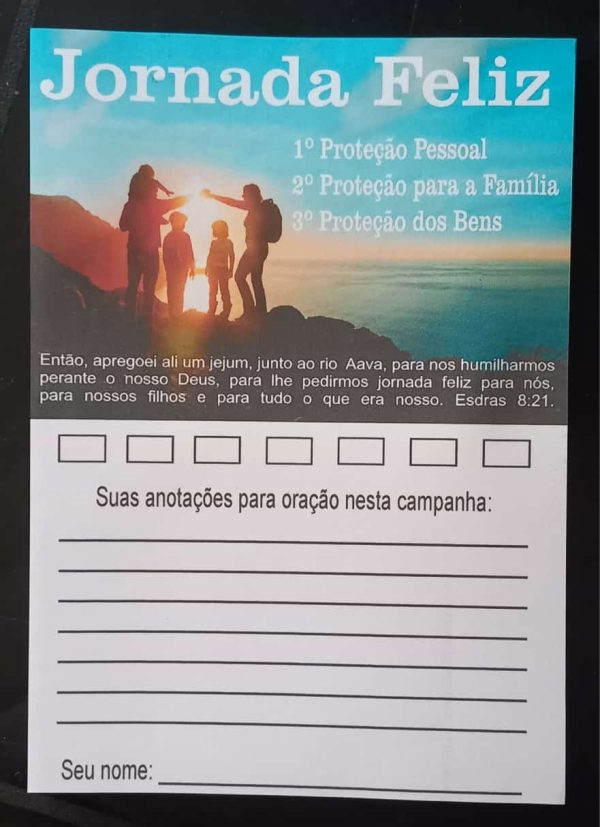 CAMPANHA JORNADA FELIZ C/ 50 UND